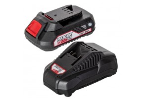 Батерия Li-Ion комплект със зарядно 20 V. 2 Ah Raider RDP-R20
