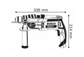 Бормашина ударна Bosch GSB 19-2 RE, 850 W, 36 Nm