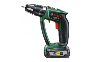 Бормашина винтоверт акумулаторна ударна 18 V, 2.5 Ah, 32 Nm, Bosch PSB 18 LI-2 Ergonomic