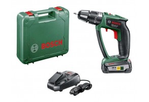 Бормашина винтоверт акумулаторна ударна 18 V, 2.5 Ah, 32 Nm, Bosch PSB 18 LI-2 Ergonomic