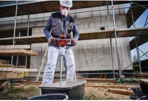 Бъркалка акумулаторна едношпинделна без батерия и зарядно, Einhell TP-MX 18-2 Li BL
