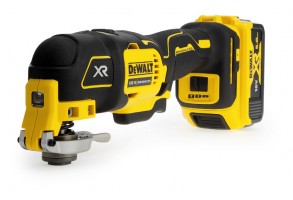 Многофункционален осцилатор акумулаторен 18 V, 5 Ah, DeWALT DCS356P2