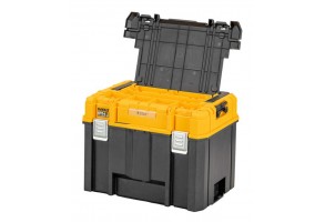 Куфар за инструменти пластмасов 440х333х323 мм, черен, DeWALT TSTACK IP54