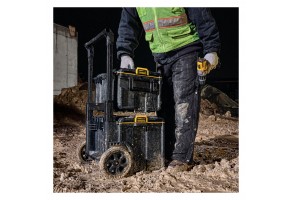 Куфар за инструменти пластмасов на колела 550х336х480 мм, черен, DeWALT  DS450