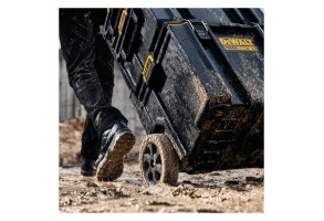 Куфар за инструменти пластмасов на колела 550х336х480 мм, черен, DeWALT  DS450