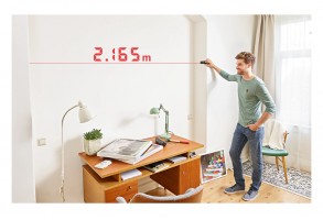 Лазерна ролетка 25 м, 2 мм/м, Bosch Zamo IV