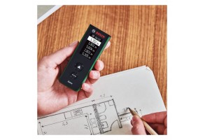 Лазерна ролетка 25 м, 2 мм/м, Bosch Zamo IV