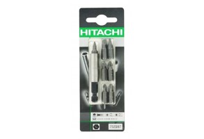 Накрайник бит комплект PH/PZ/SB с магнитен държач 8 бр., 1/4", HiKOKI - Hitachi