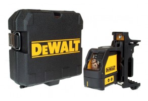 Нивелир лазерен линеен с 2 лъча 15 м, 0.3 мм/м,  DeWALT DW088K
