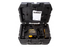 Нивелир лазерен линеен с 2 лъча 15 м, 0.3 мм/м, DeWALT DW088KD