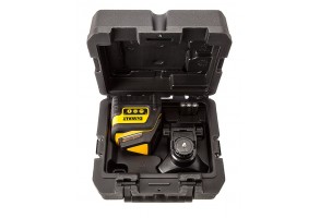 Нивелир лазерен линеен с 2 лъча 15 м, 0.4 мм/м, DeWALT DW0811