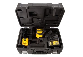 Нивелир лазерен линеен с 2 лъча 30 м, 0.3 мм/м, DeWALT DCE088D1G