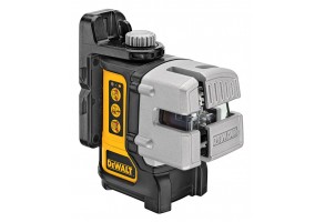 Нивелир лазерен линеен с 3 лъча 15 м, 0.3 мм/м, DeWALT DW089K