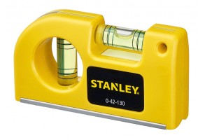 Нивелир пластмасов с магнитна основа 80 мм, Stanley