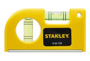 Нивелир пластмасов с магнитна основа 80 мм, Stanley