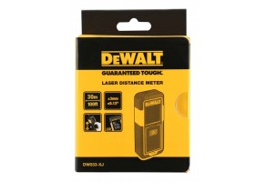 Ролетка лазерна с LCD дисплей противоударна 0.15-30 м, DeWALT DW033
