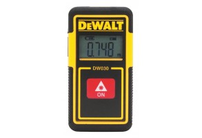 Ролетка лазерна с LCD дисплей противоударна 0.17-9 м, DeWALT DW030PL