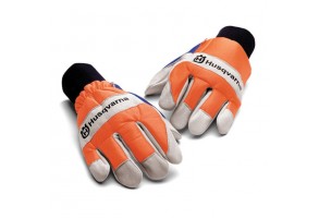 Ръкавици със защита от срязване, Husqvarna Comfort, оранжево и бяло