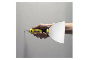 Шпакла универсална INOX с пластмасова дръжка 150 мм, Stanley STHT0-28041