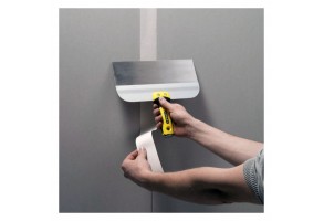 Шпакла универсална INOX с пластмасова дръжка 200 мм, Stanley STHT0-05895