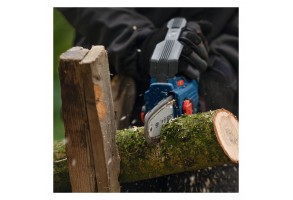 Трион верижен акумулаторен без батерия и зарядно Bosch GKE 18V-15