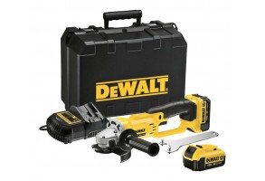 Ъглошлайф акумулаторен 18 V, 4 Ah, 125 мм, DeWALT DCG412M2