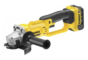 Ъглошлайф акумулаторен 18 V, 4 Ah, 125 мм, DeWALT DCG412M2