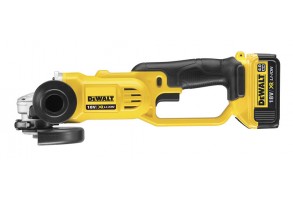 Ъглошлайф акумулаторен 18 V, 4 Ah, 125 мм, DeWALT DCG412M2