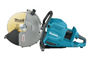 Ъглошлайф акумулаторен без батерия и зарядно, 40+40 V, 355 мм, 4200 об./мин, Makita CE002GZ01