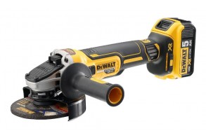 Ъглошлайф акумулаторен безчетков 18 V, 125 мм, DeWALT DCG406