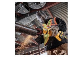 Ъглошлайф акумулаторен безчетков 54 V, 125 мм, DeWALT DCG418N