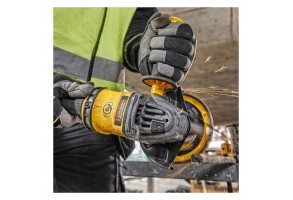 Ъглошлайф акумулаторен безчетков 54 V, 125 мм, DeWALT DCG418N