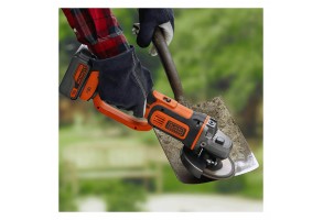 Ъглошлайф акумулаторен  18 V, 4 Ah, 125 мм, Black & Decker BCG720M1