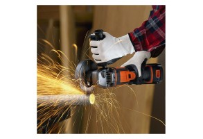 Ъглошлайф акумулаторен  18 V, 4 Ah, 125 мм, Black & Decker BCG720M1