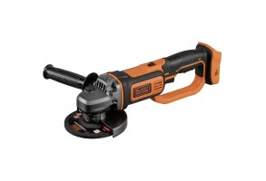 Ъглошлайф акумулаторен без батерия и зарядно 18 V, 125 мм, Black & Decker BCG720N