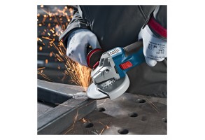 Ъглошлайф акумулаторен 18 V, 5 Ah, 125 мм, Bosch GWS 18V-10C Professional