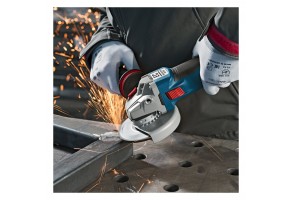 Ъглошлайф акумулаторен безчетков без батерия и зарядно 18 V, Bosch GWS 18V-10 C