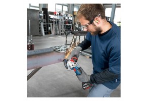 Ъглошлайф акумулаторен безчетков без батерия и зарядно 18 V, 125 мм, Bosch GWX 18V-10 C X-LOCK