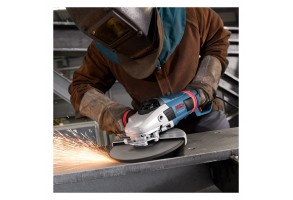 Ъглошлайф електрически с плавен старт 2600 W, 230 мм, Bosch GWS 26-230 LVI