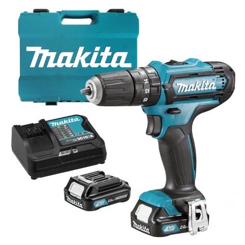 Бормашина винтоверт акумулаторна ударна 10.8 V, 2 Ah, 30 Nm, Makita  HP331DSAE