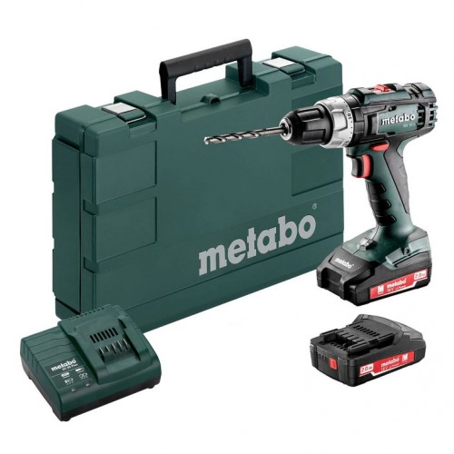 Бормашина винтоверт ударна 18 V, 2 Ah, 50 Nm, Metabo SB 18