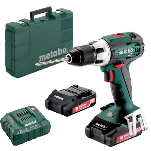 Бормашина винтоверт акумулаторна ударна 18 V, 2 Ah, 60 Nm, Metabo SB 18 LT Compact