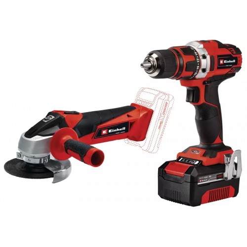 Комплект инструменти Einhell TE-TK 18/2 Li Kit (CD+AG)