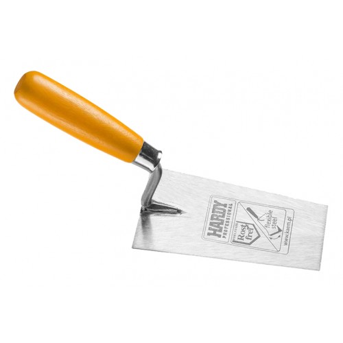 Мистрия  трапецовидна неръждаема стомана, 160х80 мм, Kaem Hardy Working Tools