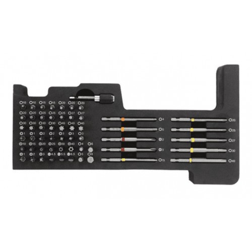 Накрайник бит комплект PH/PZ/SB/TX/SW с магнитен държач 1/4", HiKOKI - Hitachi