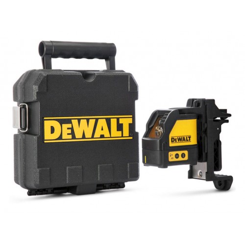 Нивелир лазерен линеен с 2 лъча 15 м, 0.3 мм/м,  DeWALT DW088K