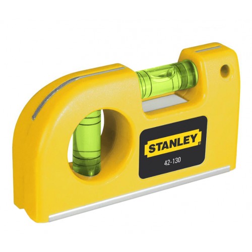 Нивелир пластмасов с магнитна основа 80 мм, Stanley