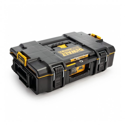 Пластмасов куфар  за инструменти 554х371х165 мм, 50 кг, черен, DeWALT DS166