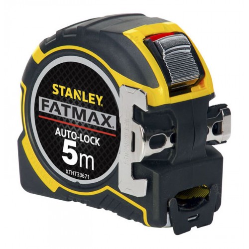 Ролетка гумирана противоударна с магнит 5 м, Stanley  FatMax Autolock