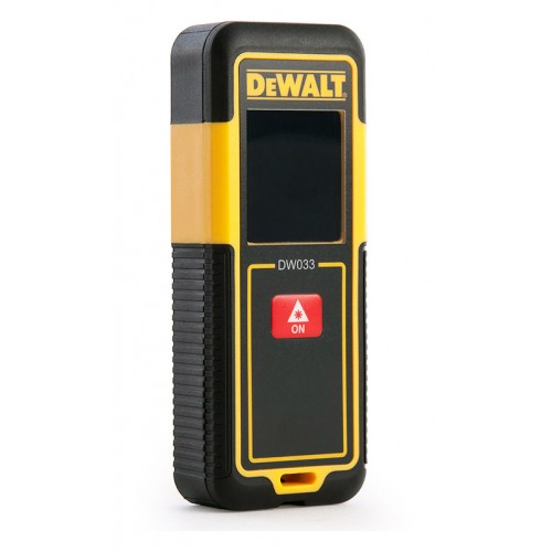 Ролетка лазерна с LCD дисплей противоударна 0.15-30 м, DeWALT DW033